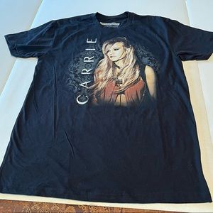 Carrie Underwood The Storyteller‎ Tour 2016 Size Medium Black Short Sleeve Shirt